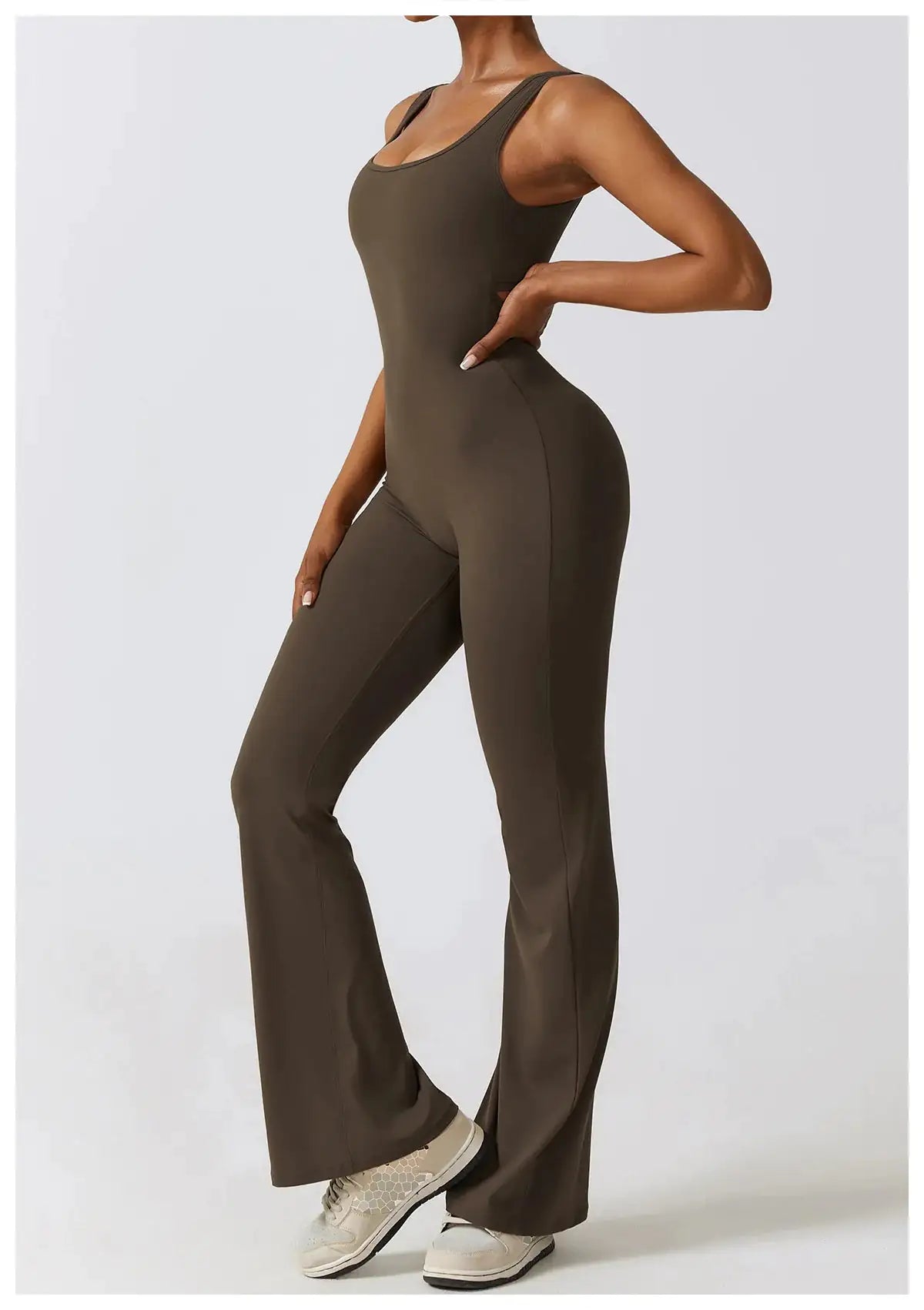 Scrunch Flare Jumpsuit