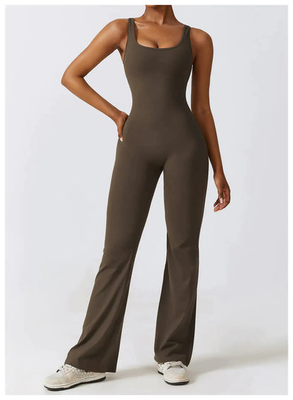 Scrunch Flare Jumpsuit