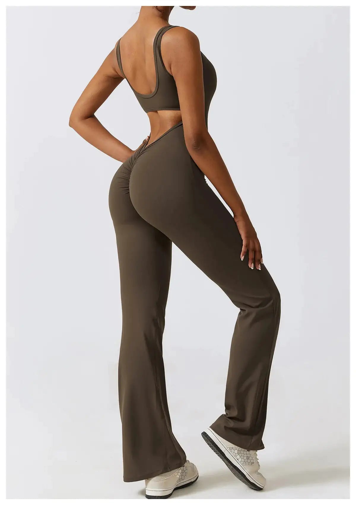 Scrunch Flare Jumpsuit